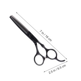 2pcs Professional Hair Scissors Set Hair Cutting Scissors Shears for Home Salon Barber Flat Tooth Scissor