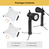 Meking Mini Softbox Photography Lighting Kit, 2700K Tabletop Led Lamp