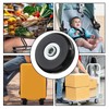 Alriedy Set of 4 Suitcase Castors, 60 x 18 mm