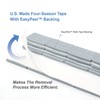 CKAuto 1/2oz, 0.5oz, Ultra Slim Low Profile, Grey, Adhesive Stick