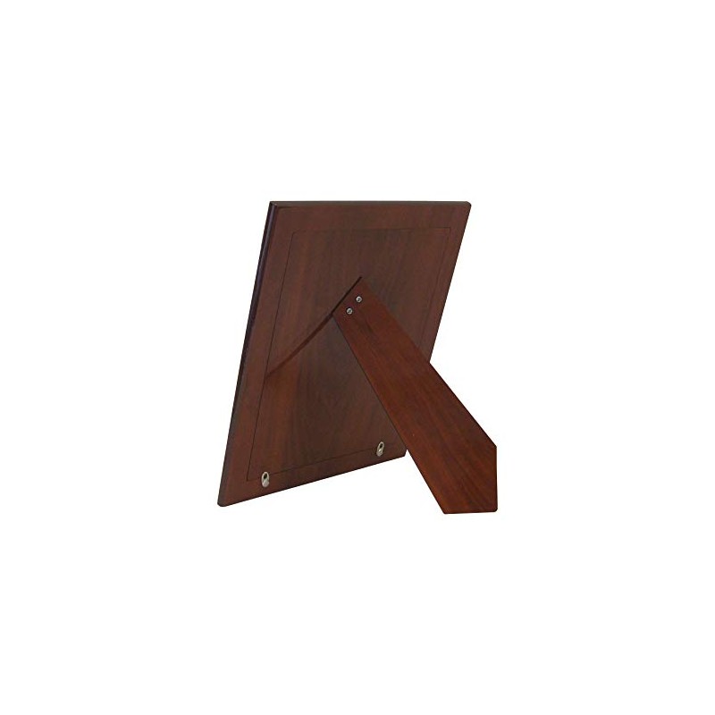 Gelco Italian 925 Sterling Silver & Wooden Back Leather Design