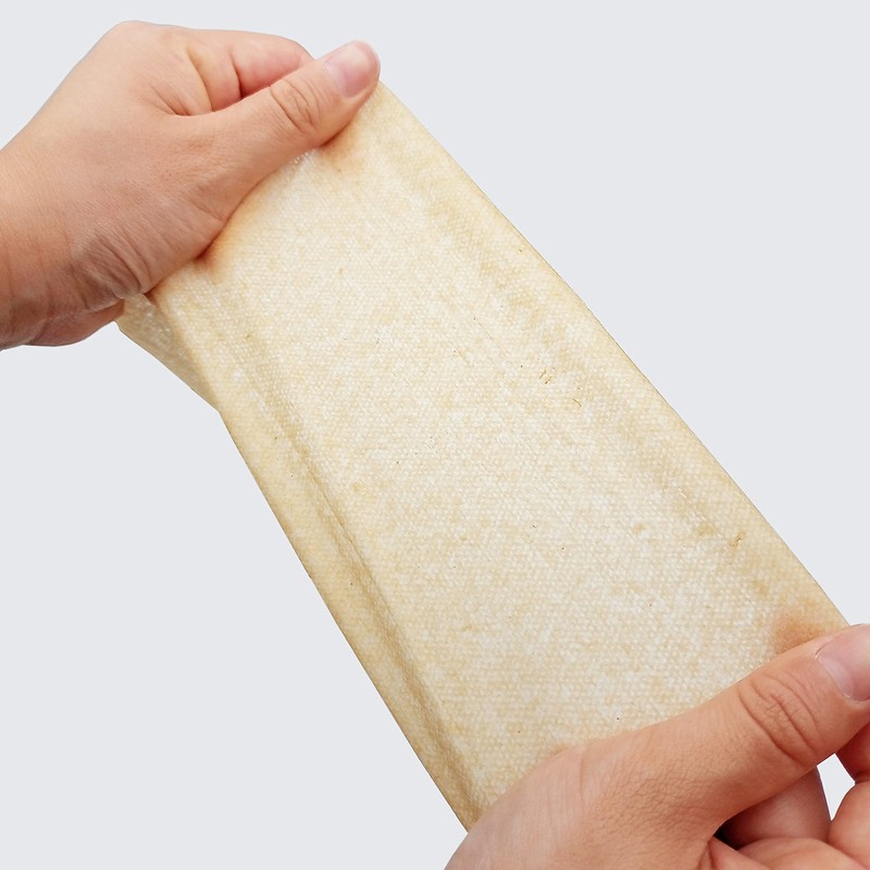 Kyushu Shiko, WM-50 Anti-shake, FSC Certified, Unbleached Towels, 100 Pieces,