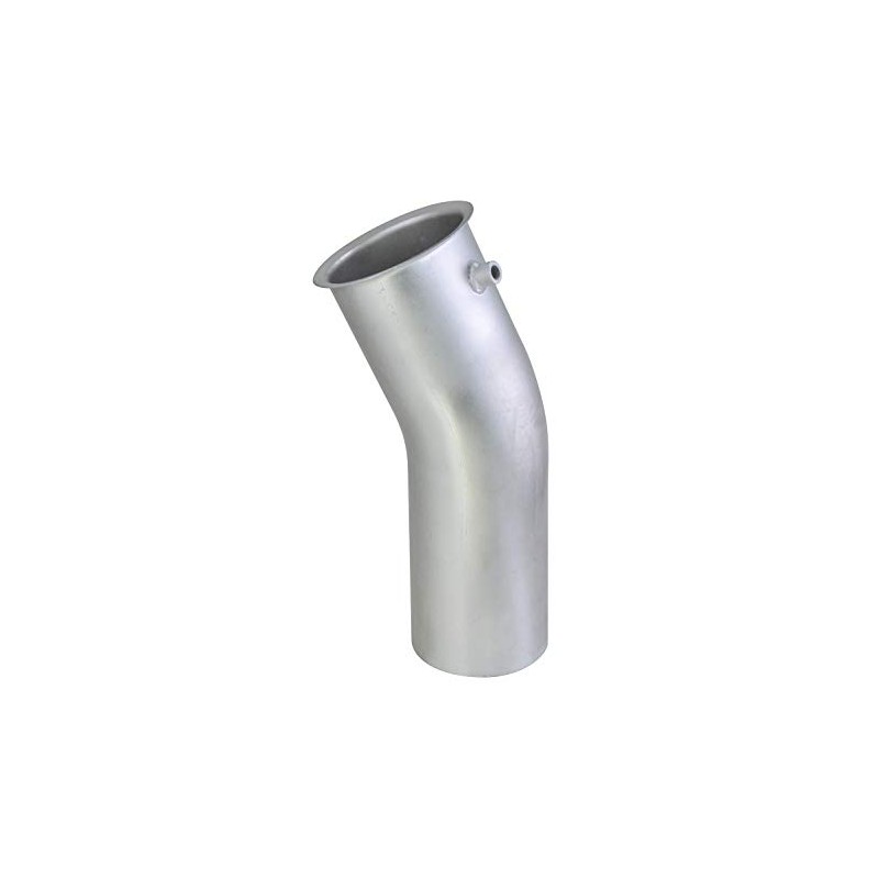 TBOZZ Exhaust Elbow Connector 24 Degree 5" Steel Aluminized FLG/OD,K180-17915