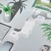 iJoy Flexible Power Strip - 3 AC Outlets and 2