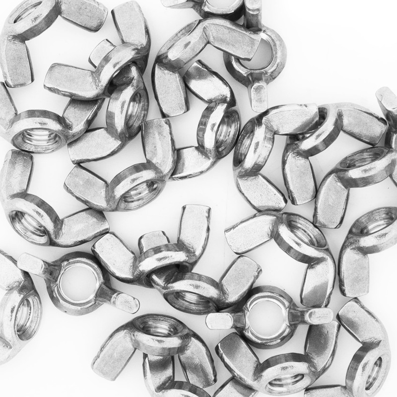 Topnorm24 DIN 315 - M3-10 Pieces Wing Nuts Butterfly Nuts