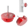 Mskilrh PVC Fitting Saver PVC Pipe Reamer 3 Inch Head,