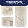 HammerHead Showers® Solid Metal 12-Inch Adjustable Shower Extension Arm –