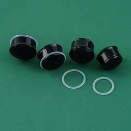 TBOSEN Precise Dimensions Set Color Acrylic O-Ring Ear Plugs Tunnels Gauges Stretcher Piercings Kit