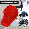 Tunejoy Pull Starter Motorcycle Recoil Starter Pocket Bike Aluminium Easy