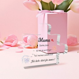 Mum Gift, Mother's Day Gifts, Funny Gifts for Mother's Day, Birthday, Christmas, Easter Gift, Women's Day for Mum, Expectant Mothers Boy, Mother, Mother-in-Law of Children, Acrylic Glass Plate