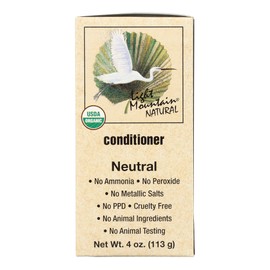 Light Mountain, Hair Color Neutral Organic, 4 Ounce