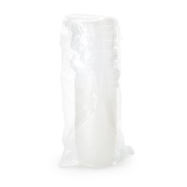 DUKAL DAWNMIST DENTURE CARE Denture Cups, w/ Caps, Translucent in color, 250/cs