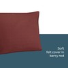 Beurer Pillowcase in Berry Red | Fits the Beurer HK48Cosy