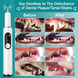 Ultrasonic Dog Teeth Cleaner, Dog Teeth Cleaning, Plaque Remover