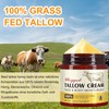 Rindertalg für Haut, Beef Tallow Creme, Bio Beef Tallow Skincare,