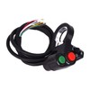 M51C 12V Motorcycle Handlebar Switch - Waterproof On/Off Switch for