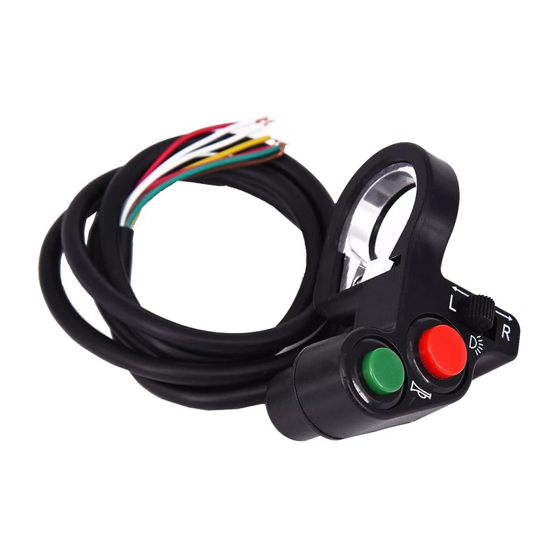 M51C 12V Motorcycle Handlebar Switch - Waterproof On/Off Switch for