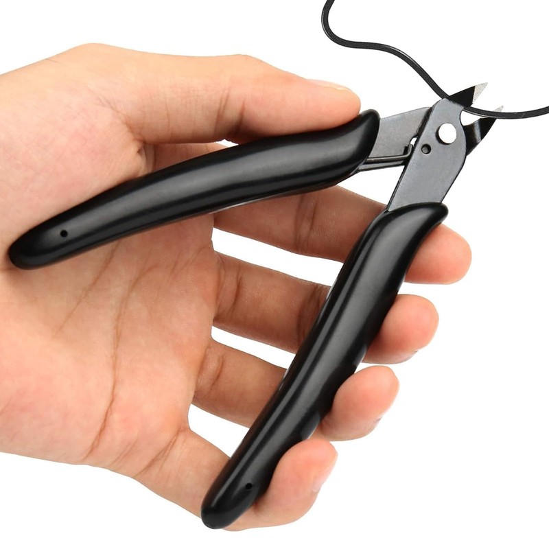 KTHZI 2 Pcs Wire Cutter Precision Flush Cutters Side Cutter