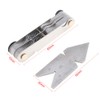 ChgImposs Screw Thread Pitch Cutting Gauge Tool Set, Stainless Steel