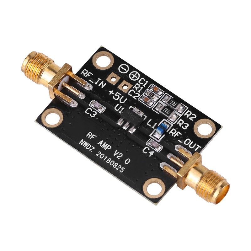 Wideband 0.01-4GHZ 21DB for HAM Radio RTL SDR LNA Low