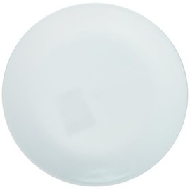 Corelle White Winter Frost Plates Dinner 10-1/4" Dia. (Pack of 6 Plates)
