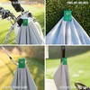 Stripebird - Magnetic Clip for Golf Towel (Fairway Green) -