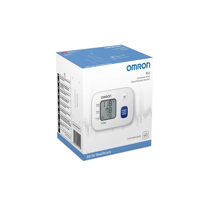 Omron RS2 HEM-6161-E - Tensiómetro de muñeca