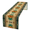 YCness Aztec Southwest Table Runner, Ethnic Style Design Geometric Triditional