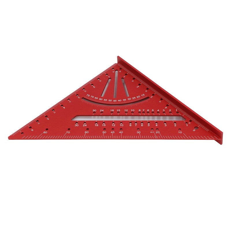 7 Inch 90 Degree Rafter Square Protractor Aluminum Alloy Woodworking