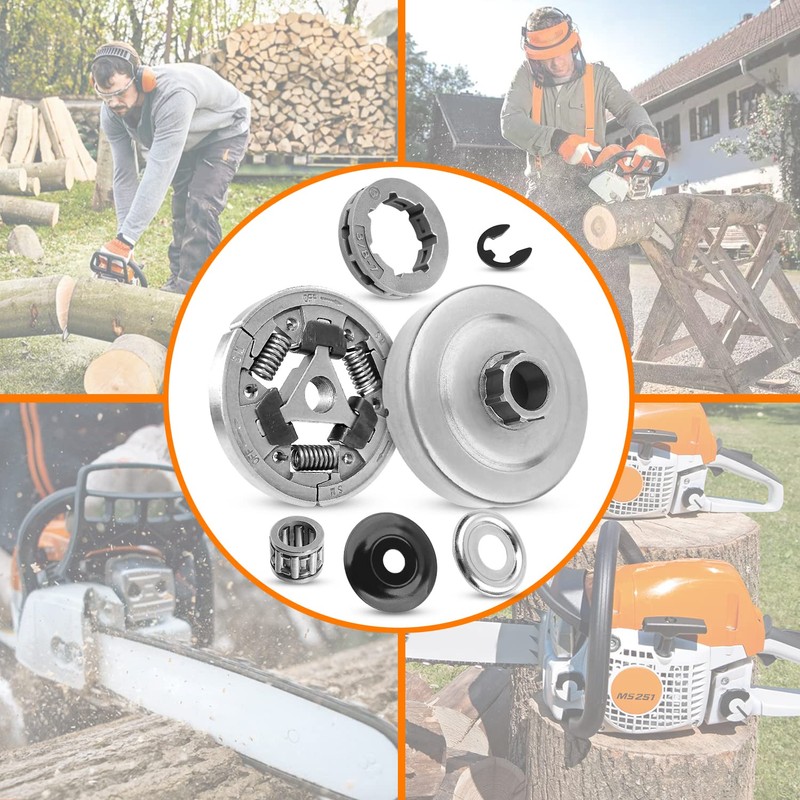 3/8" Rim Sprocket Kit For Stihl MS461 MS 461 Chainsaw