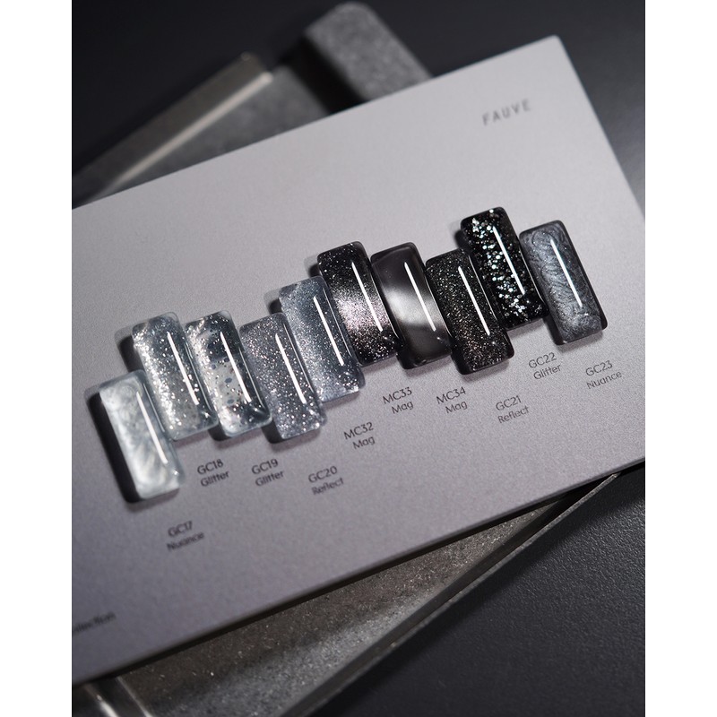 pov FOB Grit Reflective Glitter Magnet Gel + 30 Parts