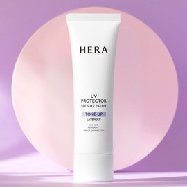 Hera UV Protector Tone Up Lavender 50ml SPF50+ PA++++ Sun Cream Sun Care / 헤라 유브이 프로텍터 톤업 라벤더 50ml SPF50+ PA++++ 선크림 선케어