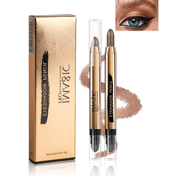 Cream Eyeshadow Stick-1Pcs Glitter Shimmer Bronzer Metallic Cream Eye shadow