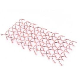 10Pcs Round Tips Spiral Bobby Hair Pins Spin Pin Hair Clip Twist Screw Hair Pins Bun Stick for DIY Hair Style Tool (Rose Gold)