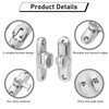 Sliding Door Locks, 90/180 Sliding Door Bolt for Sliding Doors,