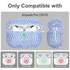 Ucharmbead Compatible with AirPods Pro 1st Generation Case Sparkly Rhinestone