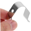 jojofuny Stainless Steel Thermometer Probe Holder Clamp for Kitchen BBQ