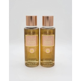 Victoria's Secret Victoria’s Secret Private Sundeck Fine Fragrance Body Mist 8.4 fl oz Set of 2