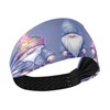 CZXW Cute Gnomes Purple Headband for Women Hair Non Slip,