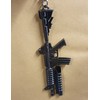 Fat-catz-copy-catz M16 Rifle Gun Metal Model Keyring Keychain Pendant 6cm