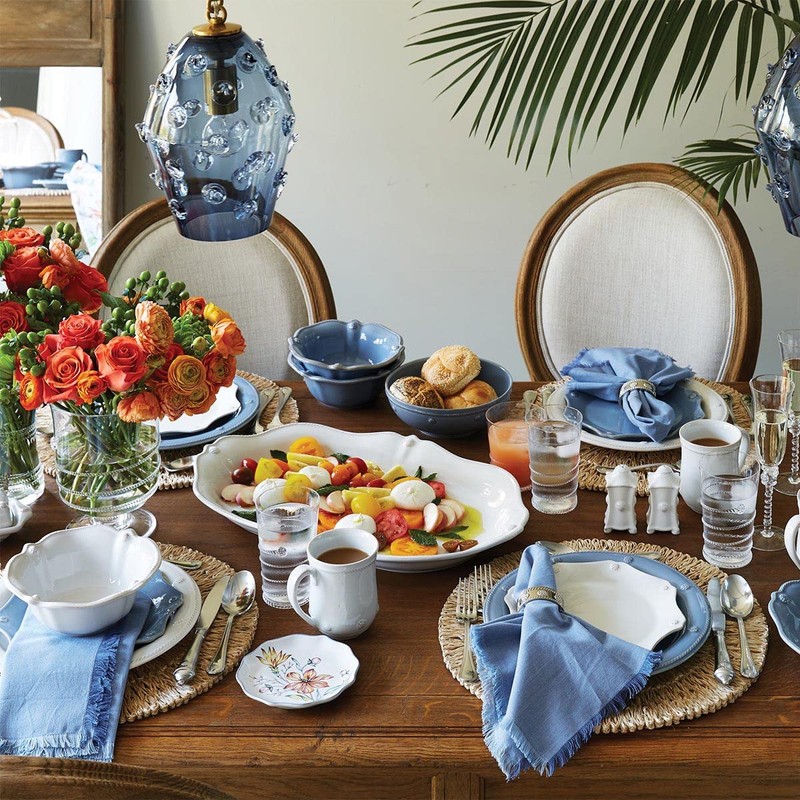 Juliska Berry & Thread Dinner Plate - Chambray