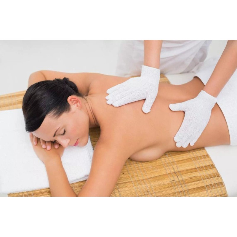 ATB Guantes Exfoliantes Para La Ducha , Espuma, Loofah Scrubber,