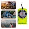 Abvsdu 2 Pieces Orienteering Compass, Superior Hiking Survival Compass for