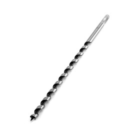 QWORK Auger Drill Bit for Wood, 3/8 Inch Diameter x 12 Inch Length, 3/8-Inch Hex Shank, Long Drill Bits
