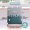 Candle-lite Pure Clear: 16oz Candle—2 Wicks of Leafy Greens &