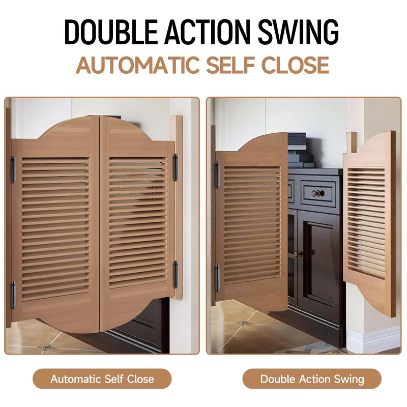 HBL' 4 Pack Swing Door Hinges, 3 Inch Double Action