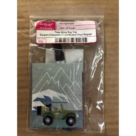 Thirty-one 31 Take Along Bag Tag  Off Roadin' New/Unused Book bag Luggage Lunch