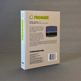 ColecoVision Parker FROGGER repro box - sturdy high quality boxes with foam tray