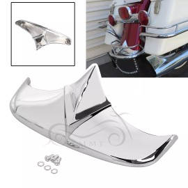 Unbranded Rear Fender Tip "V" Design Trim For Harley Electra Duo Glide FL FLF 1958-1966