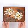 Cherry Blossom 6480065 Natural Wood Cherry Blossom Lotus Flower